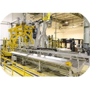 Buy cheap Nonwoven Roll Handling Solutions With Conveying / Wrapping Large Scale from wholesalers