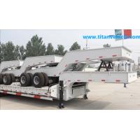 Buy cheap Titan Lowbed trailer ,4line 8 axle lowbed trailer loading capacity 150tons with 2 line 4 axle dolly product