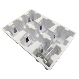 Antistatic Recycled Paper Tray Dry Press Biodegradable Packaging Paper