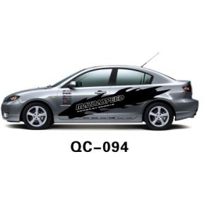 UV offset printing Waterproof Car Body Sticker QC-094E