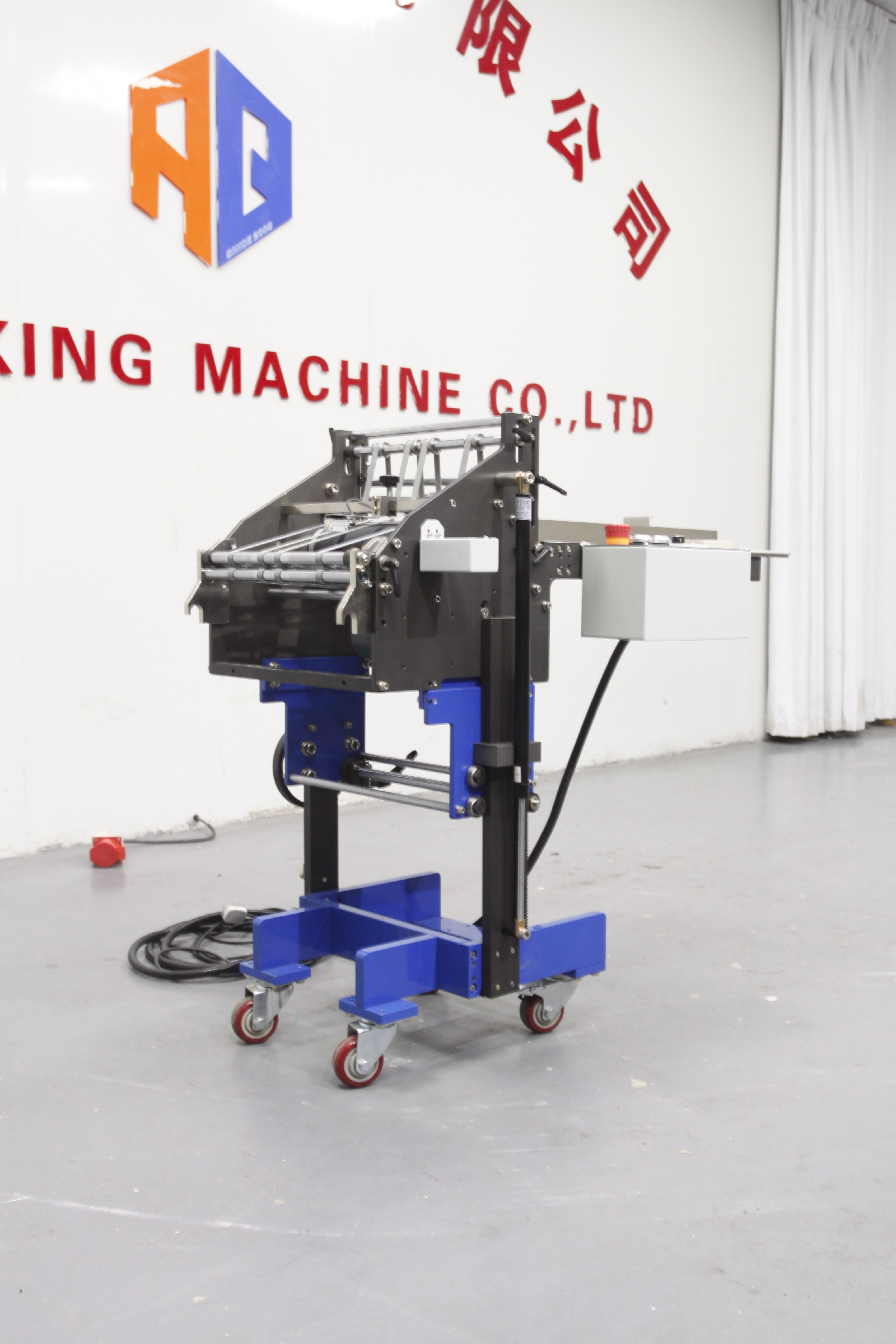 Buy cheap 12mm 320LS Paper Folding Vertical Stacker 250W Collection Sheet Folder Machinery from wholesalers