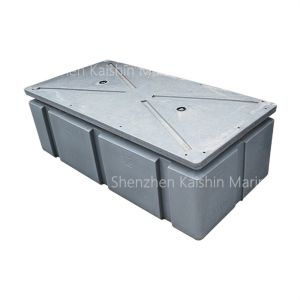 LLDPE Floatation Dock Floater With EPS Foam For Marine Structures Aluminum Alloy