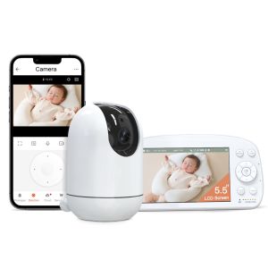 Buy cheap Tuya 4K Video Baby Monitor With App Home Security Motion Detection Night Vision Temperature Alarm from wholesalers