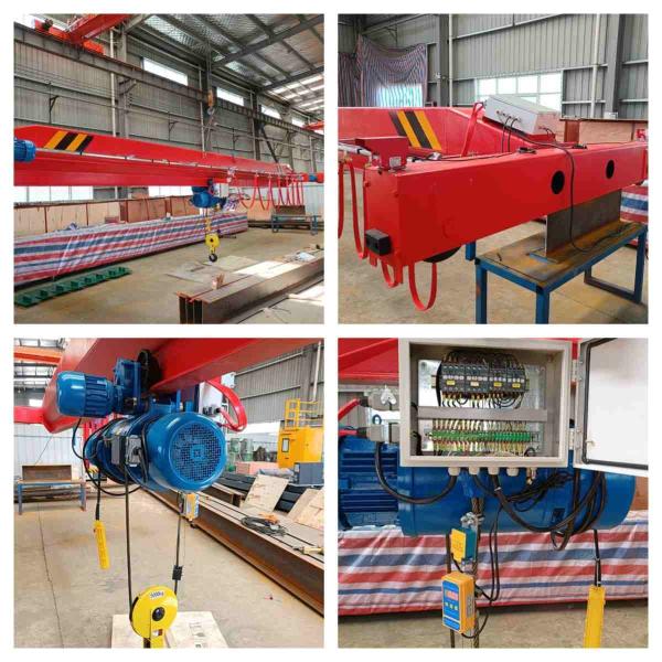 Customizable Speed 50Hz Power Source Single Bridge Crane for Smooth and Precise Lifting