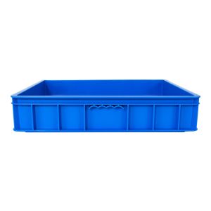 Buy cheap Solid Box Style HDPE Material Stackable Plastic Logistic Turnover Box for Handling from wholesalers