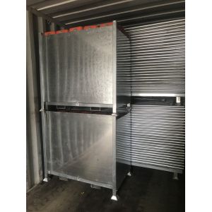 Buy cheap New Zealand Nelson OD 40mm temporary fencing panels x 1.80mm wall thick 2.1mx2.4m width Mesh 60mm x 150mm from wholesalers