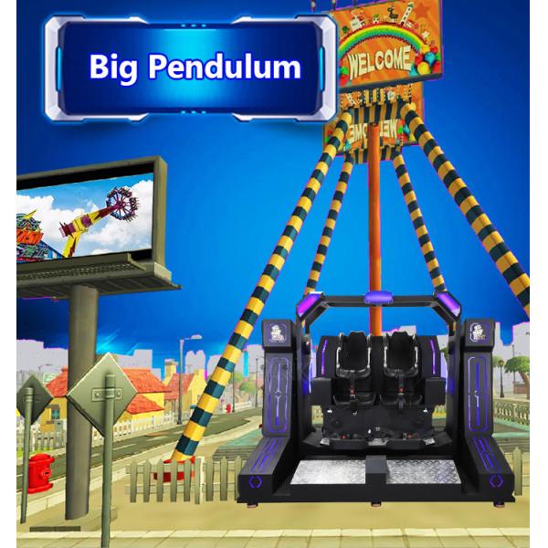 21.5 Inch 9D VR Simulator Big Pendulum Electric Dynamic System With Roller Coaster Ride Safety Seat