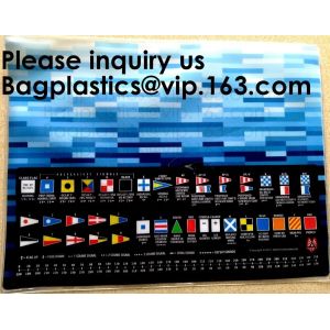 Waterproof Regatta Document Pouch Zip-Lock Zipper Documents Bags Vinyl