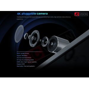 JCHUB Pro Interactive Smartboard 4K Pluggable Camera Touchscreen Multi Touch