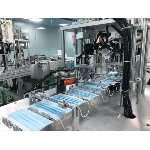 Disposable Non Woven 3ply Face Mask Making Ultrasonic Welding Machine