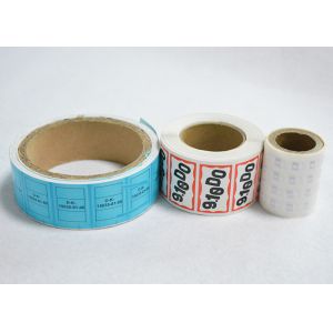 Buy cheap Acrylic Pressure Adhesive Blank Graffiti Stickers , CMKY Custom Security Stickers from wholesalers