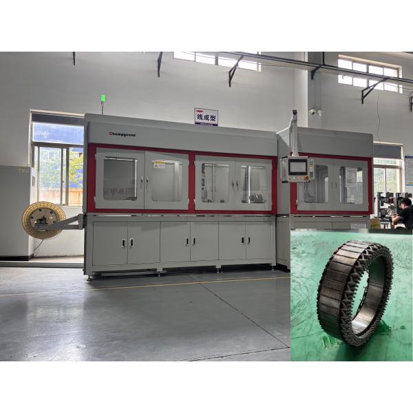 Buy cheap Flat Wire Stator Line Hairpin Winding Machine For Class B C Passenger Car from wholesalers