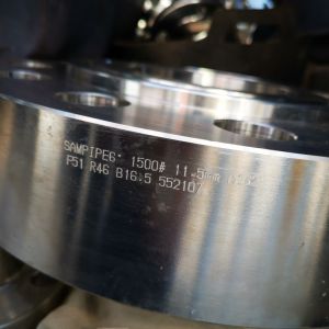 Buy cheap Ring type joint face ASTM A182 F51 duplex stainless steel high pressure weld neck flange from wholesalers