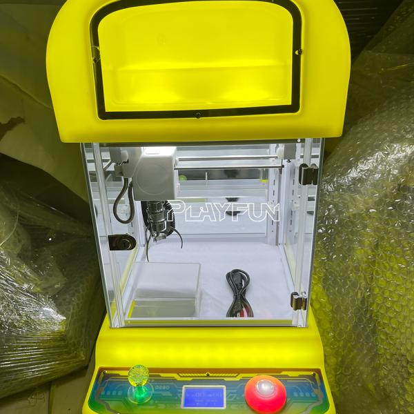 Playfun Factory Wholesale Coin Operated Mini Car and Plush Toy Claw Machine Colorful Prize Vending Machine