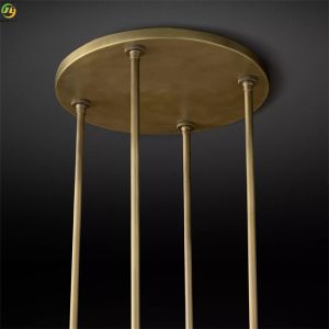 Buy cheap Bronze Creative Simple Home Round Droplight Modern Pendant Light from wholesalers
