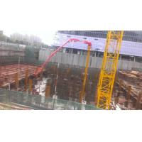 Buy cheap 380V / 50HZ Hydraulic Concrete Placing Boom Step Speed Or Stepless Speed product