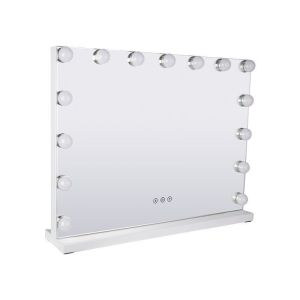 Buy cheap Modern Chrome Led Hollywood Vanity Mirror Magnifying With Lights from wholesalers