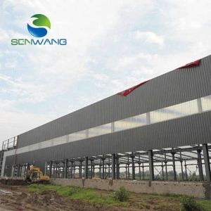 Buy cheap Steel Structure Warehouse with Sandwich Panel Roofing and CZ Purlin from wholesalers