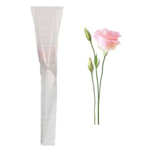 Transparent Opp Single Rose Bouquets Flower Sleeve Packaging Gravure Printing
