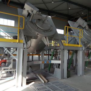 Buy cheap Die Casting Aluminum Melting Tilting Crucible Furnace Gas Fired from wholesalers