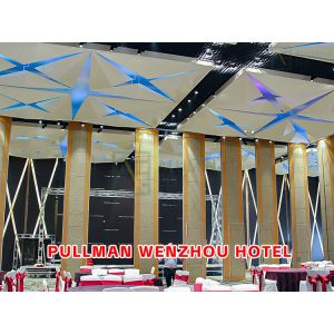 Buy cheap Pullman Wenzhou Hotel：Customized Operable Wall Panels and Movable Partition Wall for Temporary Walls in Meeting Rooms and Schools from wholesalers