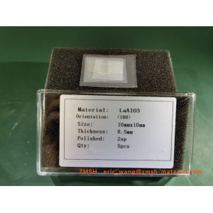 Buy cheap 0.5mm LaAlO3 Crystal Wafers LAO Single Crystal Substrate from wholesalers