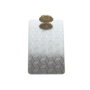 Buy cheap Geometric Hexagonal Patterned Embossed Stainless Steel Plate Sheet Metal 4x8 product