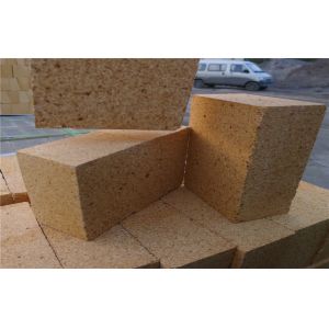 Heat Resistant Chamotte Refractory Fire Bricks , Fireplace Insulated Firebrick