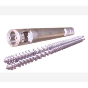 Buy cheap Custom Design Plastic Extruder Parts , Plastic Extruder Screw Barrel WPC product