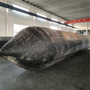 Buy cheap OEM Shipyards Inflatable Rubber Airbag , Black Marine Rubber Balloon from wholesalers