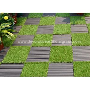 Buy cheap Synthetic Backing Interlocking Decorative Artificial Grass Turf OEM ODM from wholesalers