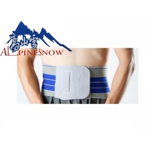 Breathable 3D Silicone Elastic Waist Support Belt Guard Adjustable Back
