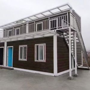 Zontop Modern Frame Cheap Easy Assemble 2 Story China Prefabricated 20ft 40 Ft