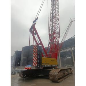 Used 200 Ton Crawler Crane 2020 SANY SCC-2000A Heavy Duty Construction Equipment