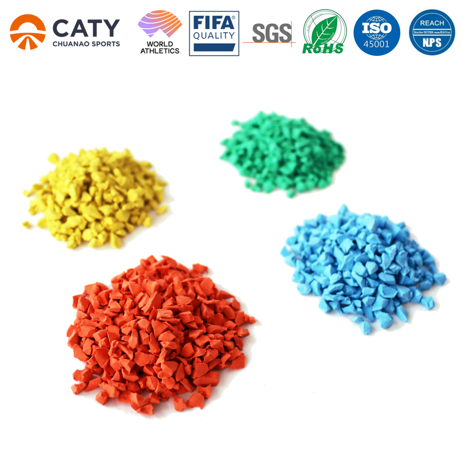 IAAF Certified Permeable Running Track with Elastic Layer for School Stadium and