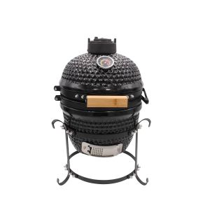Buy cheap 13 Inch 32cm Charcoal BBQ Ceramic Grill Outdoor Black from wholesalers