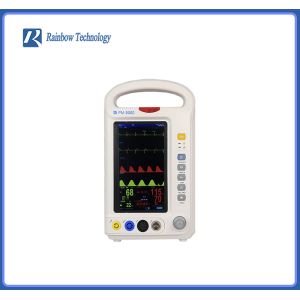 Lightweight 7'' Portable Patient Monitor Built In lithium Battery For ICU CCU