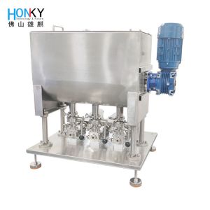 China Multiple Heads Servo Motor Driven High Precision Piston Pump With Mix Hopper For High Viscosity Material Quantative Packing on sale