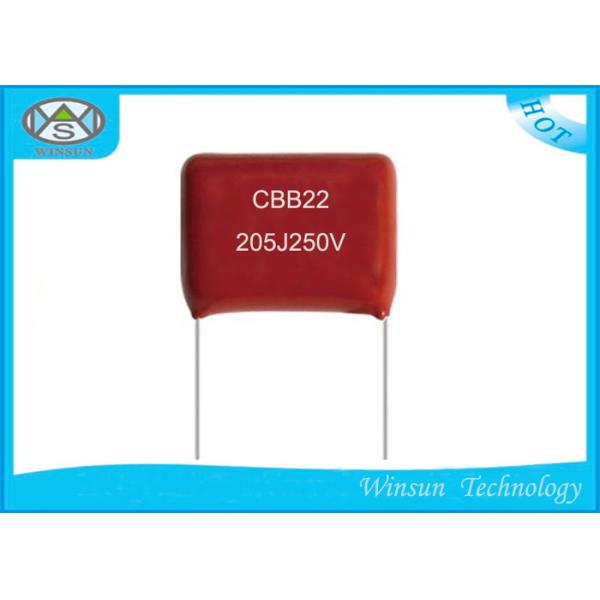 Buy cheap Pulse Metallized Polyester Film Capacitor CBB22 2 Microfarad Polypropylene Capacitor from wholesalers