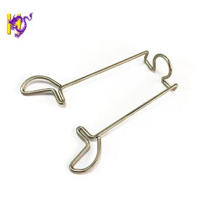 Rohs Certificate Customized Precision Wire Forming Spring Clip Carbon Steel U