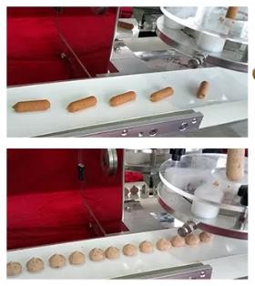 filled ball machine , ,encrusting machine，round strip machine , date bar making