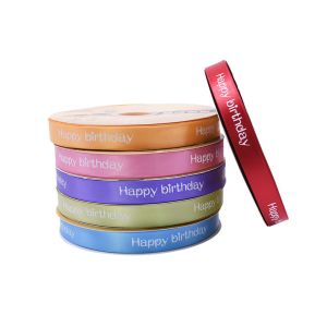 Buy cheap Wholesale Custom Logo Printed Double Face Satin Ribbon from wholesalers