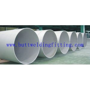 ERW TP316L 304 Stainless Steel Welded Pipe , round steel tubing