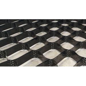 Buy cheap Smooth Textured Perforated HDPE Geocell For Earthwork Driveway 1.5mm Thickness from wholesalers