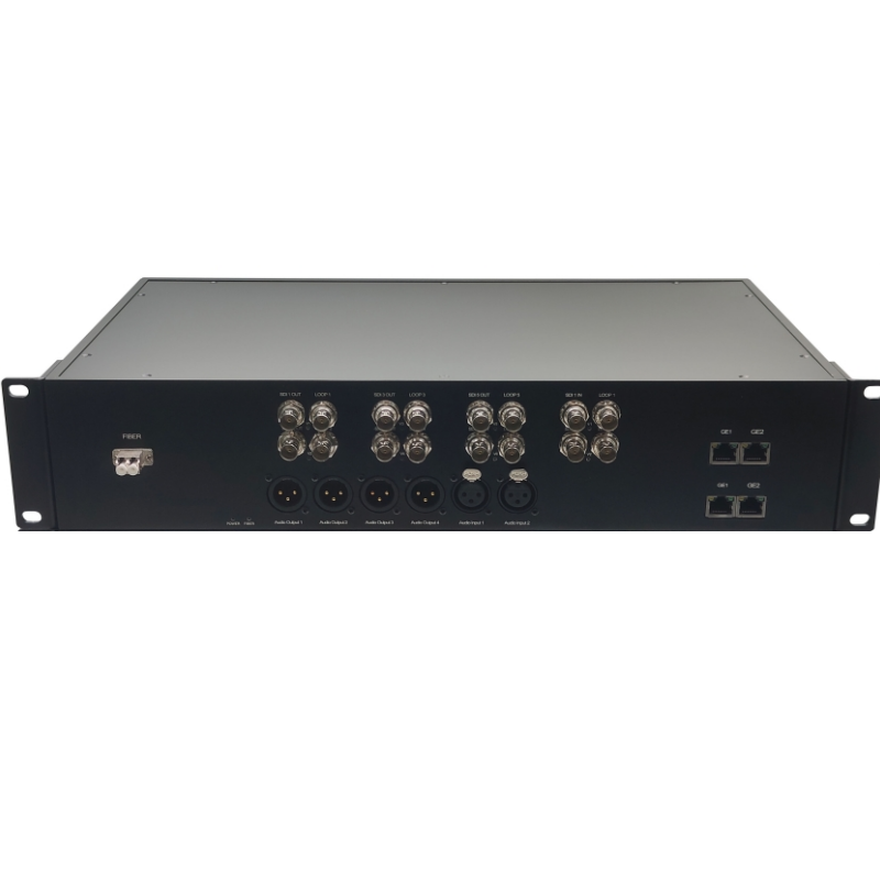 Buy cheap 12G-SDI Video/XLR Audio/Ethernet 4K Fiber Transmission Optical Converter for Blackmagic Design BMD Yellobrik from wholesalers