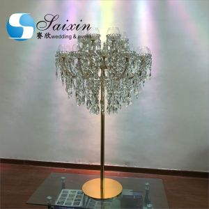 Bling crystal chandeliers 18 arms candelabra wedding centerpieces for tables