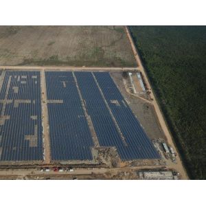 Ground Solar Mounting Racks Anodized Aluminum 6005- T5 Material Solar Panel