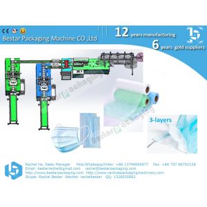 Buy cheap China disposable mask machine, medical Ear-loop mask making machine from wholesalers