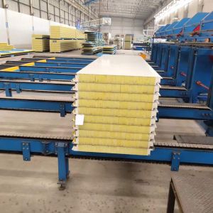 Buy cheap Fire Resistance Light Weight Glasswool Sandwich Panel Thickness 50mm from wholesalers