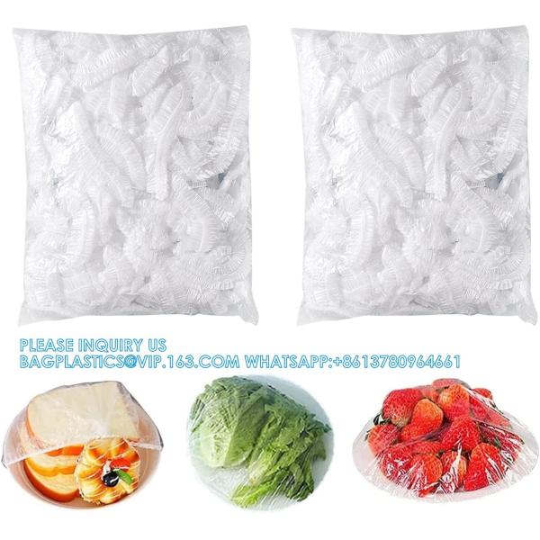 Food Covers,Reusable Elastic Food Storage Covers, Plastic Sealing Elastic